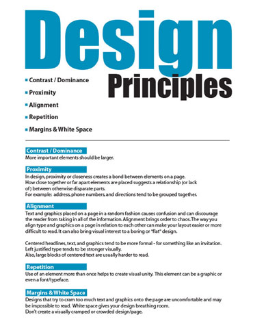 Principles of design essay